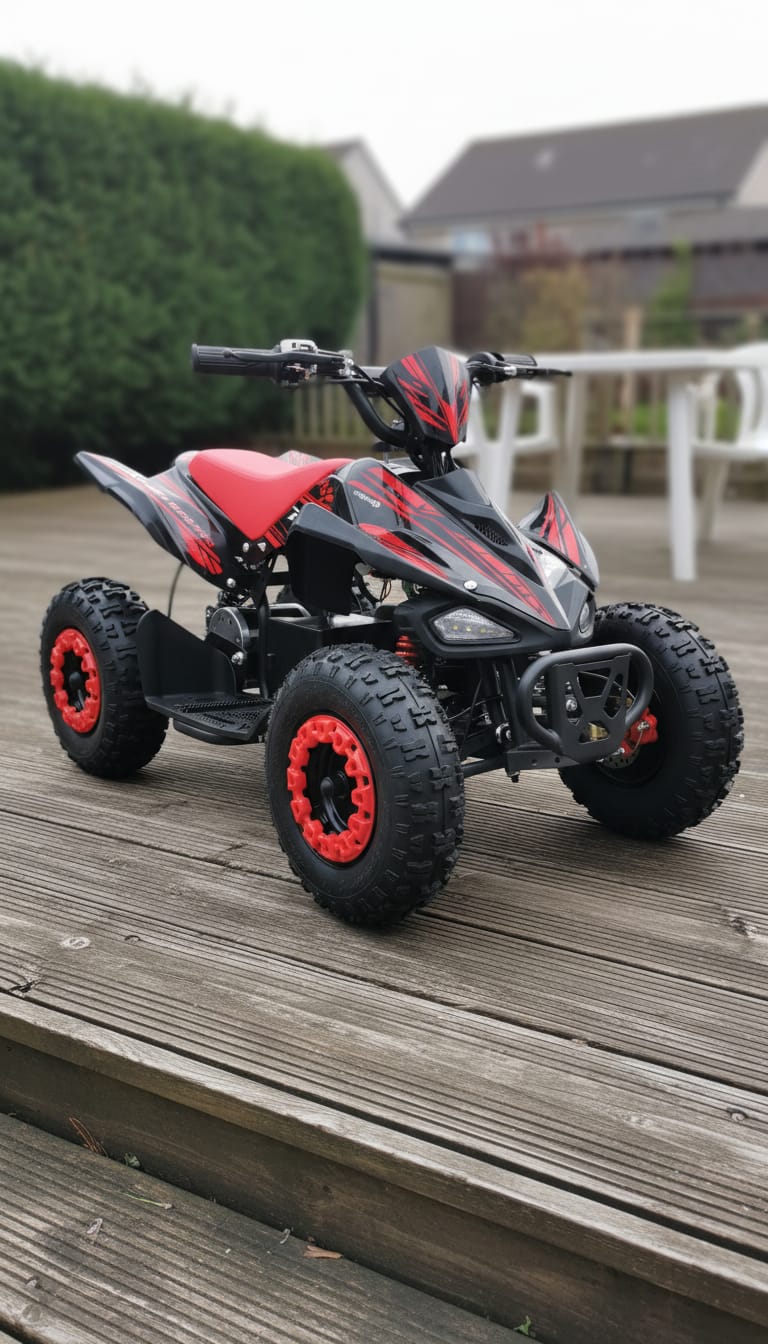 Customer photo review of Quad enfant électrique 800w - Modèle FX800