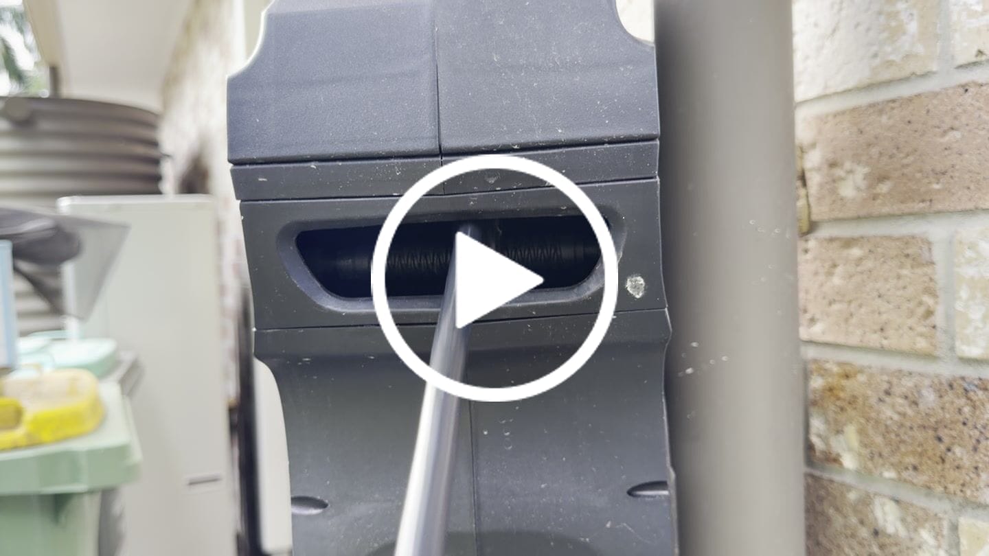 Customer video review of Wall Mounted Pressure Washer