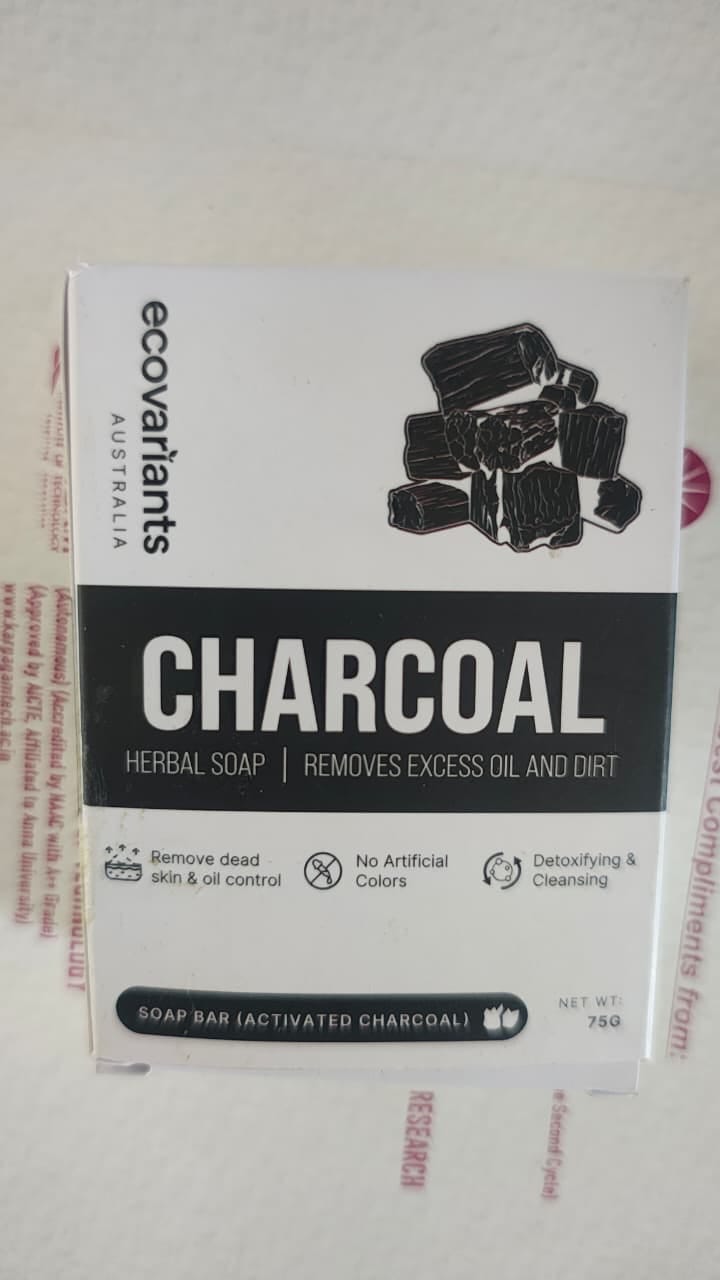 Customer photo review of Charcoal Soap