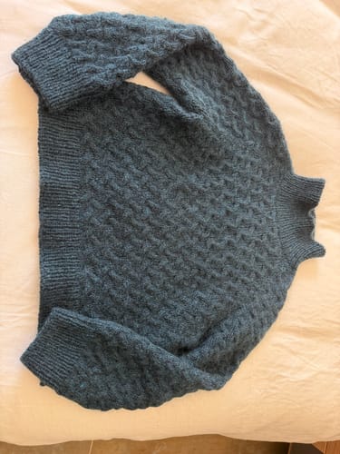 Customer photo review of Le Petit Silk & Mohair