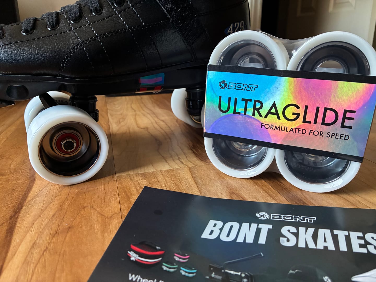 Customer photo review of Ultraglide Roller Skate Wheels