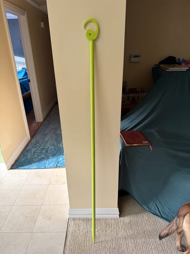 Customer photo review of 1:1 Scale Full Metal Yin Yang Staff of Oogway in just $69 from Kung Fu Panda Props