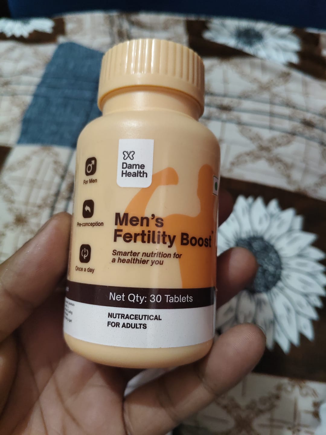 Customer photo review of Men's Fertility Boost I Men's Complete Care Multivitamin