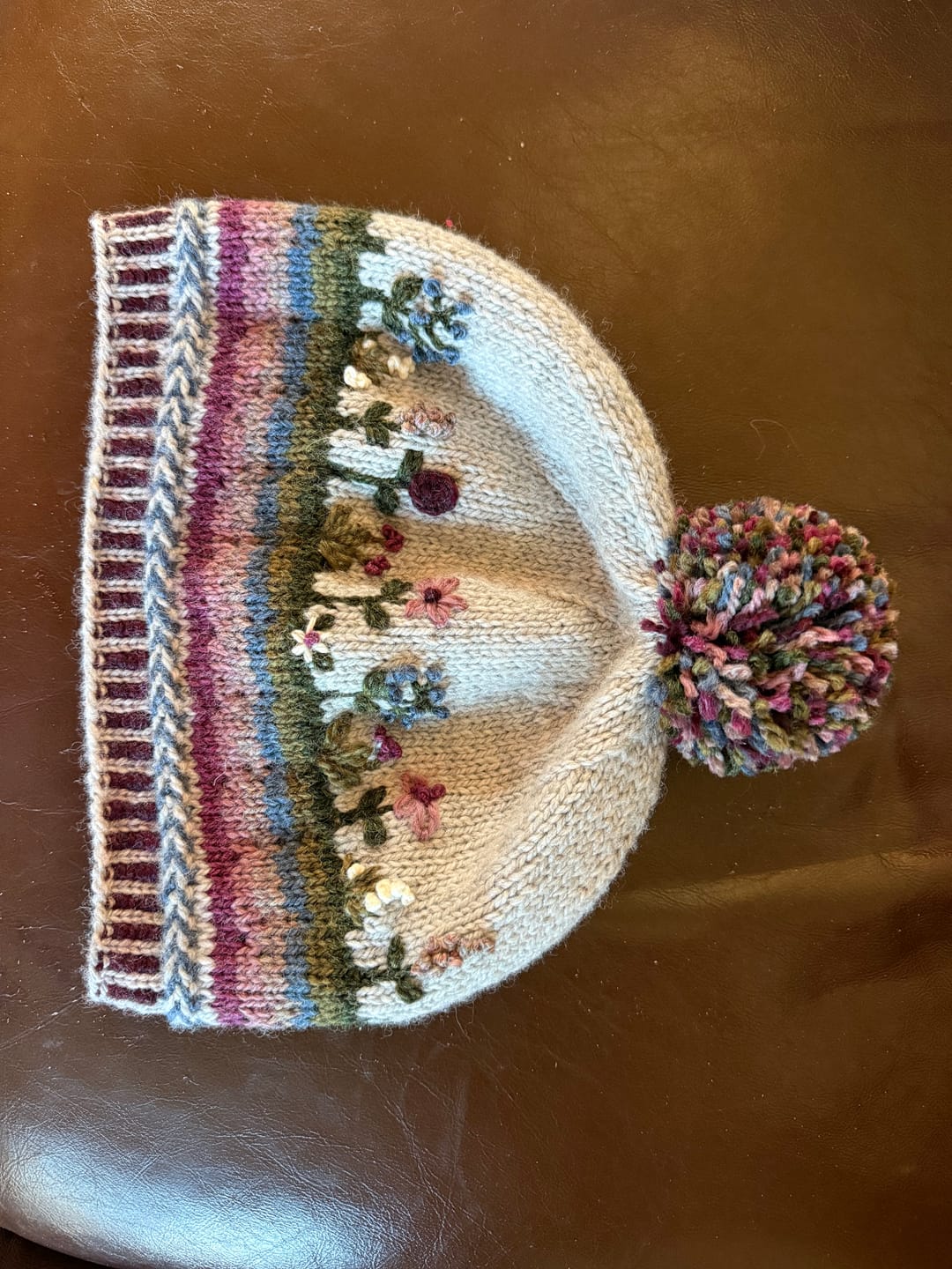 Customer photo review of Blue Sky Fibers Woolstok Bundle Kit