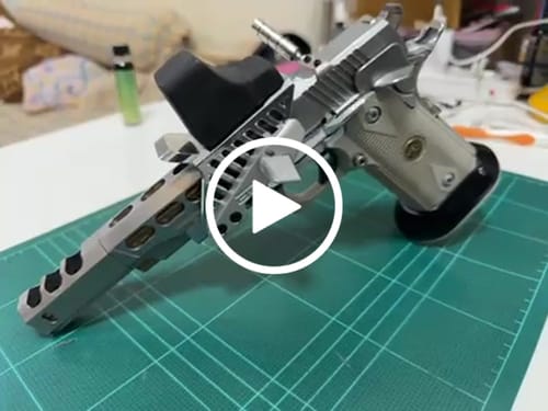 Customer video review of CZ Shadow 2 Brass Grips | Premium Weight-Adding
