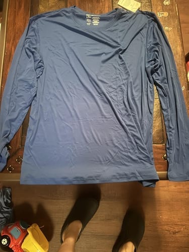 Customer photo review of Men’s UPF 50+ Quick Dry Long Sleeve Shirt