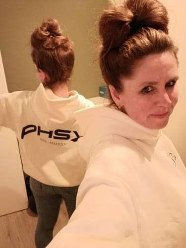 Customer photo review of HOODIE BEIGE