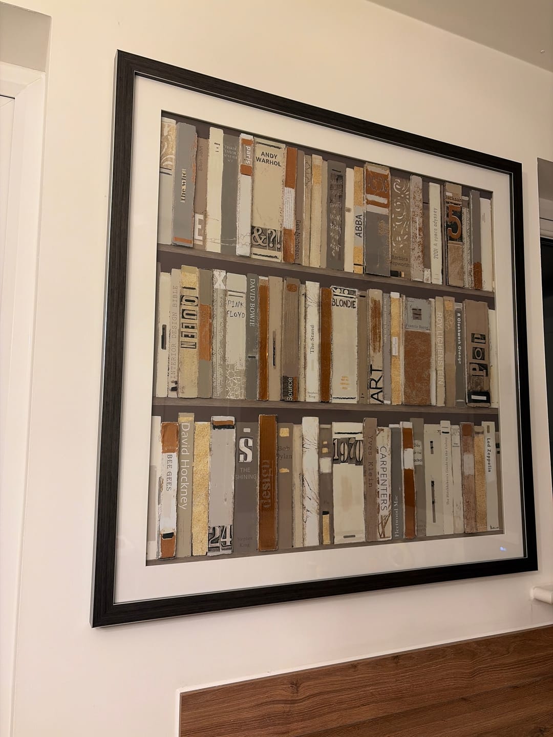 Customer photo review of The Library By Sabrina Roscino