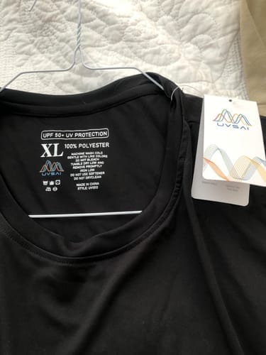 Customer photo review of Men’s UPF 50+ Quick Dry Long Sleeve Shirt