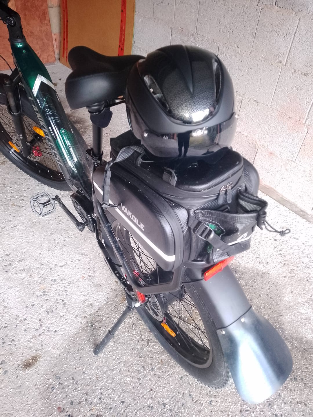 Customer photo review of Bike Accessories Combo