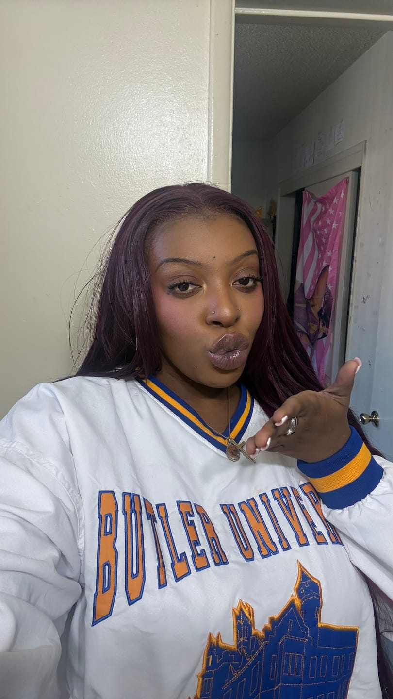 Customer photo review of Butler University Pullover - White/Gold