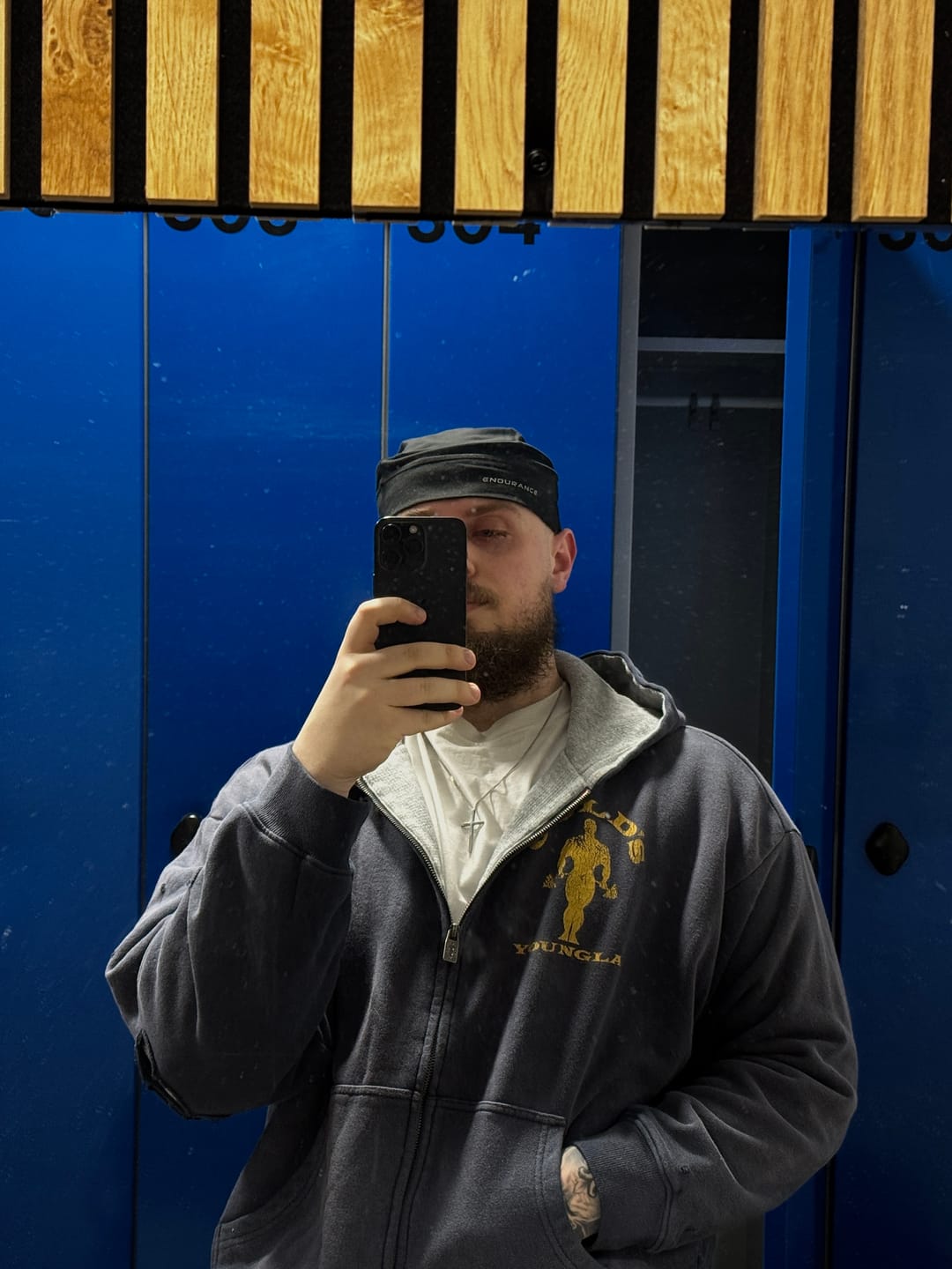 Customer photo review of 5226 - Gold's Iron Legacy Layered Zip-Ups