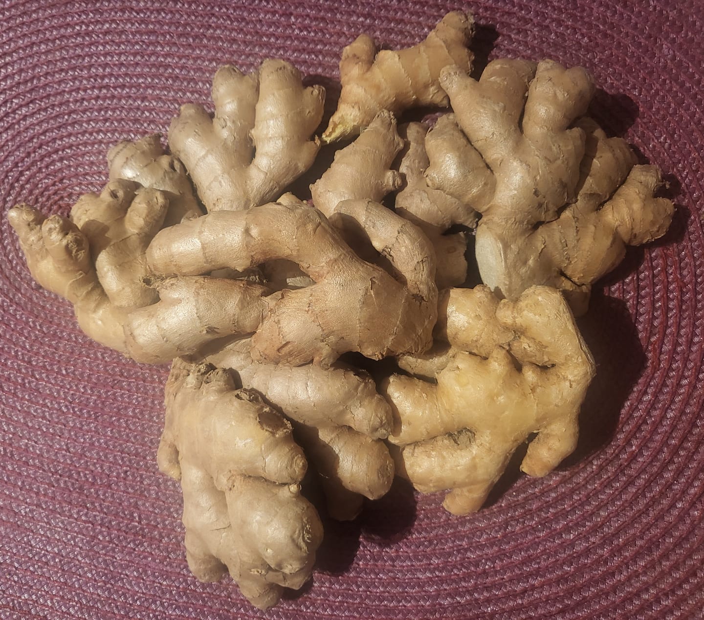 Customer photo review of Ingwer Bio aus Peru mit Schale verwertbar!