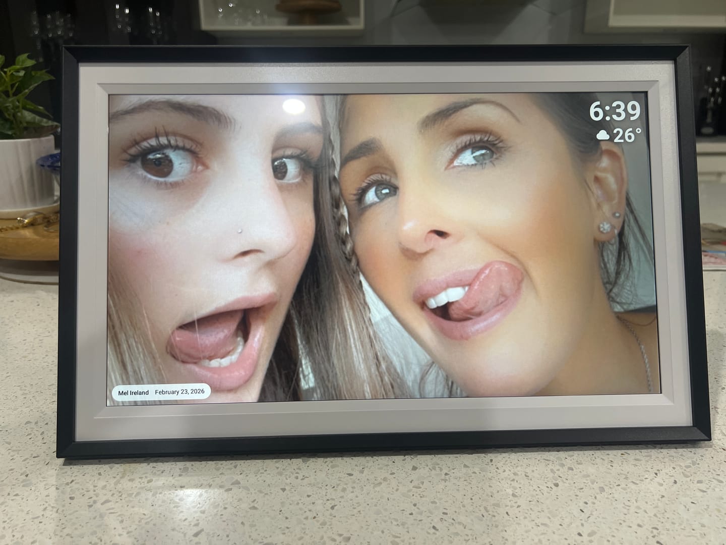 Customer photo review of Digital Photo Frames