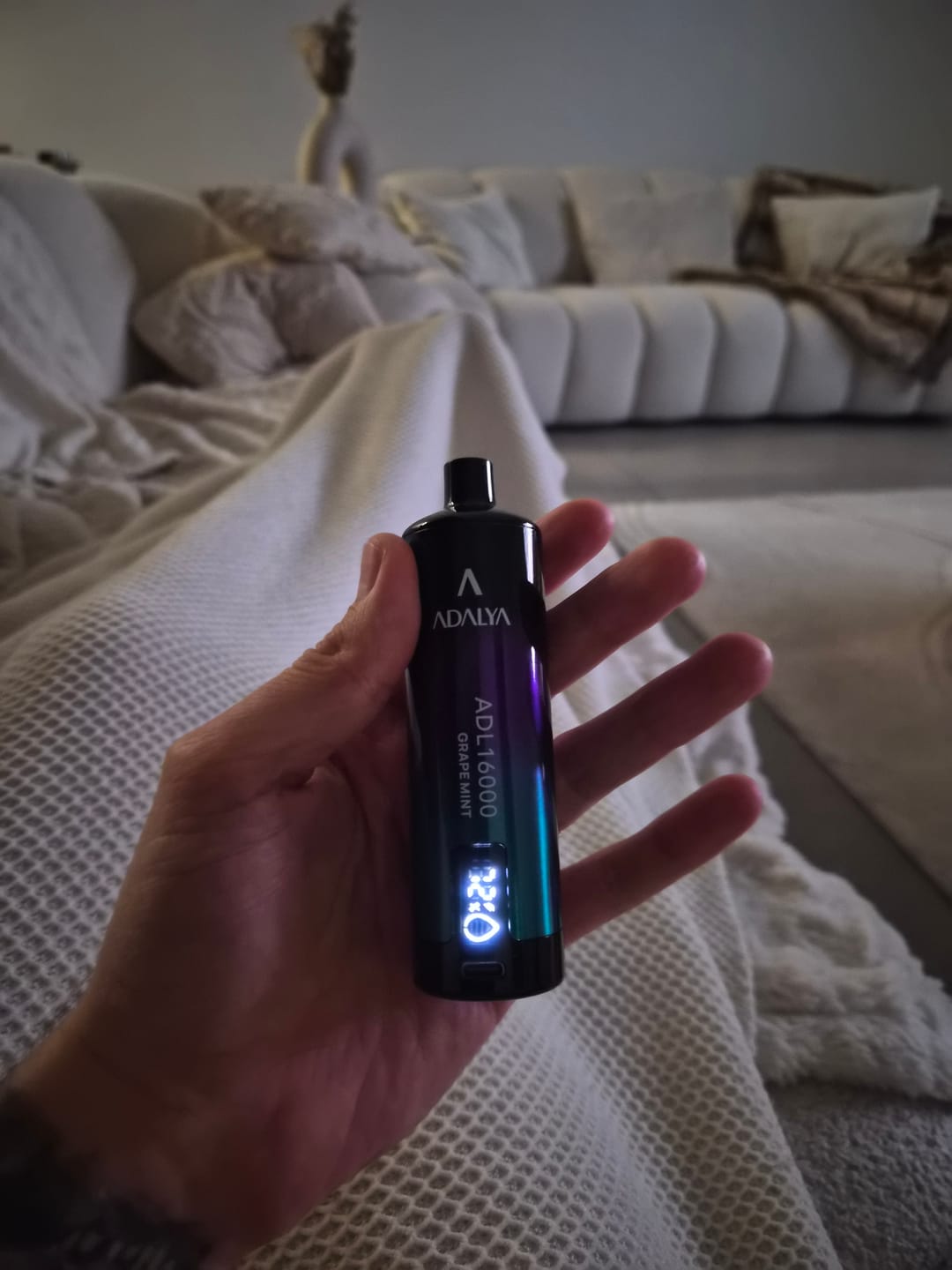 Customer photo review of Adalya - 16K - Puff / Vape Jetable - 2% Nicotine