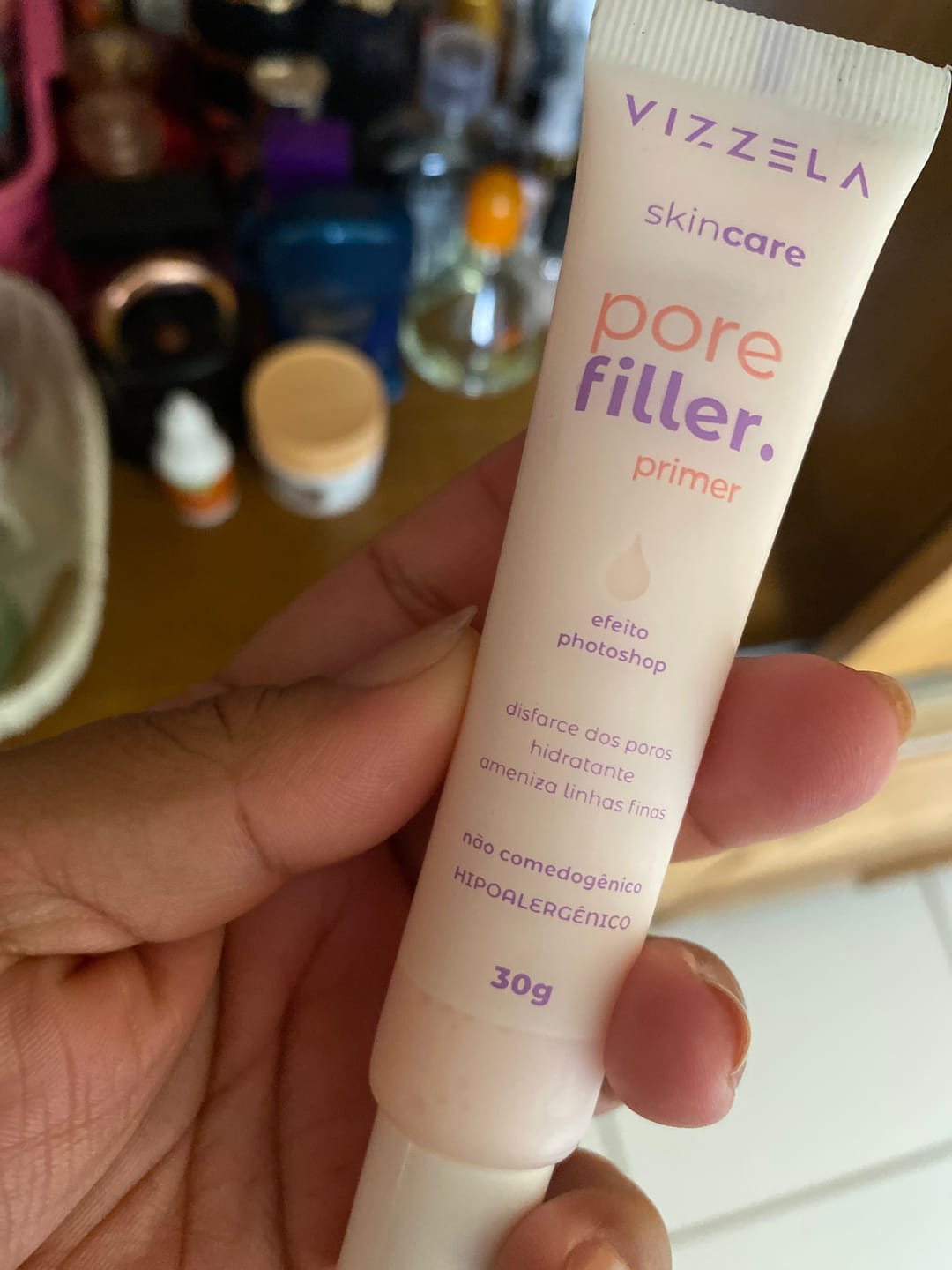 Customer photo review of Primer Pore Filler - Vizzela