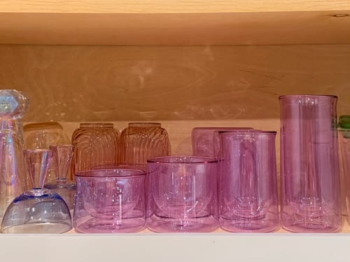 Customer photo review of FLUR Tasting Glasses