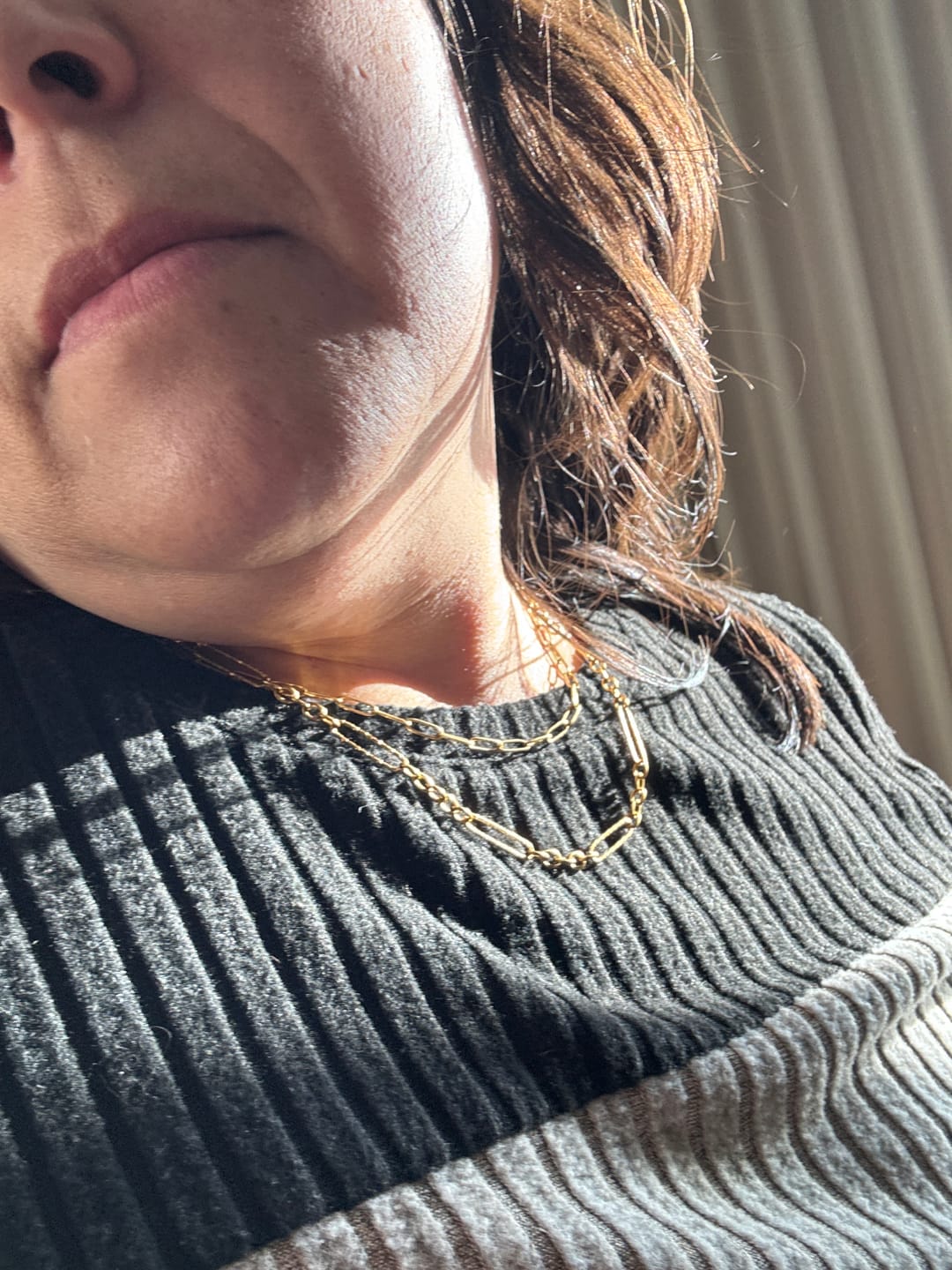 Customer photo review of Maui Paperclip Necklace (Bundle)