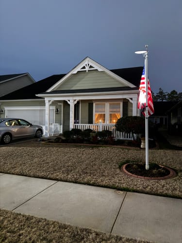 Customer photo review of 3' x 5' American Flag