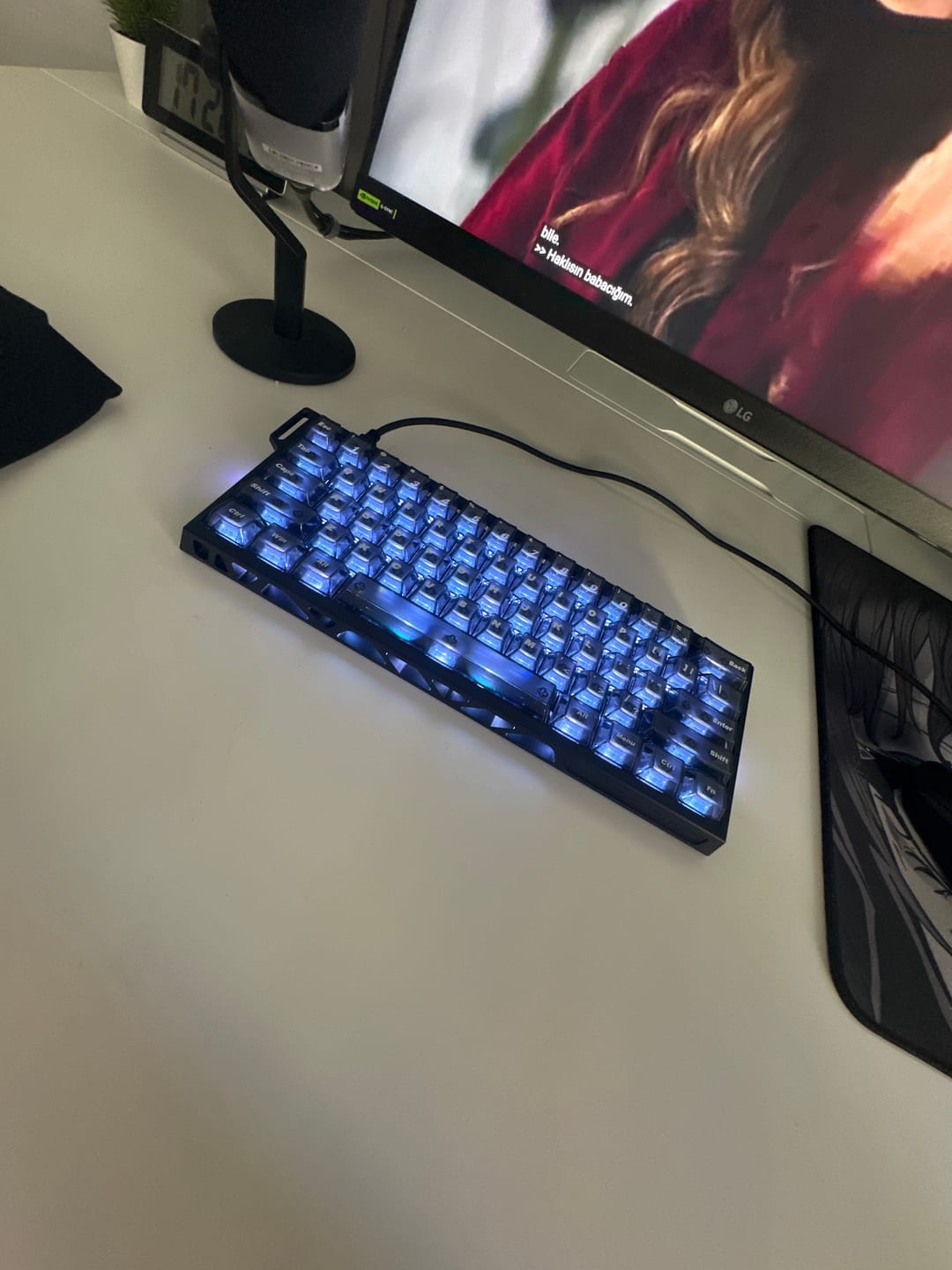 Customer photo review of FGG Madlions MAD Light 60HE Alüminyum Klavye (Manyetik Switch / HE)