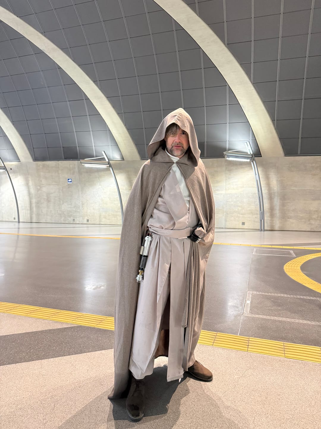 Customer photo review of Die Letzten Jedi Luke Skywalker Cosplay Kostüm