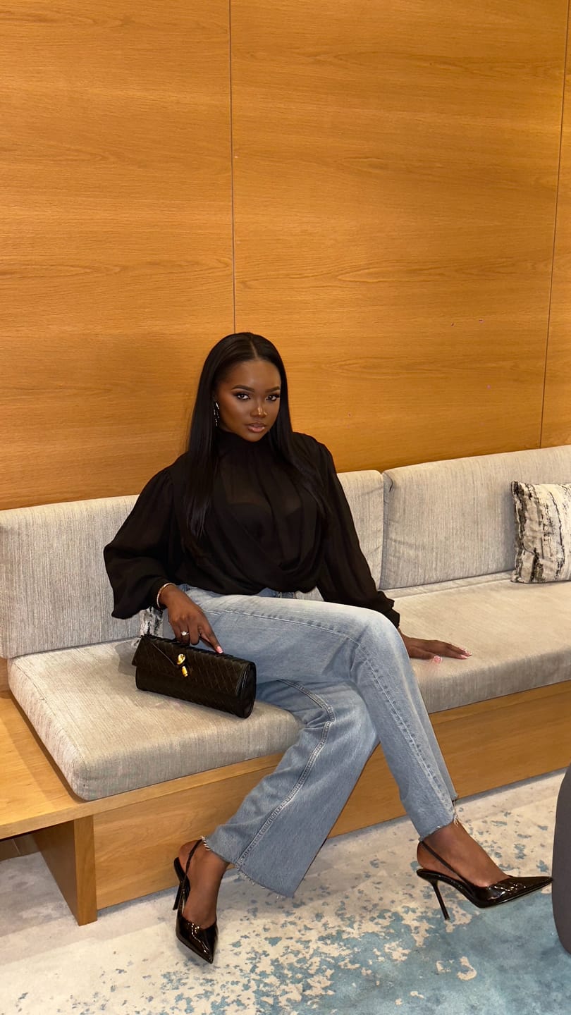 Customer photo review of Bianca Woven Bag