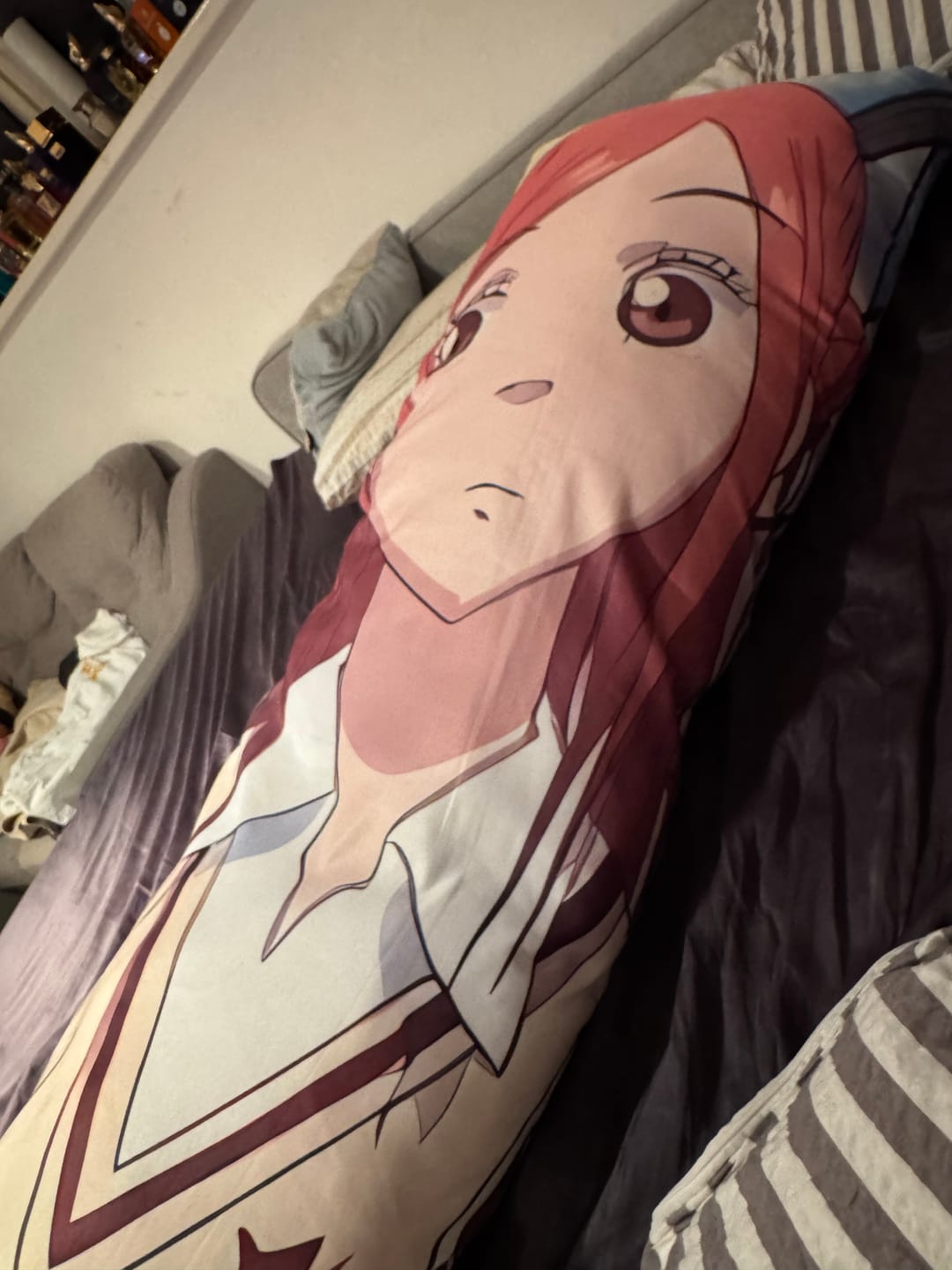Customer photo review of Custom Body Pillow Cover