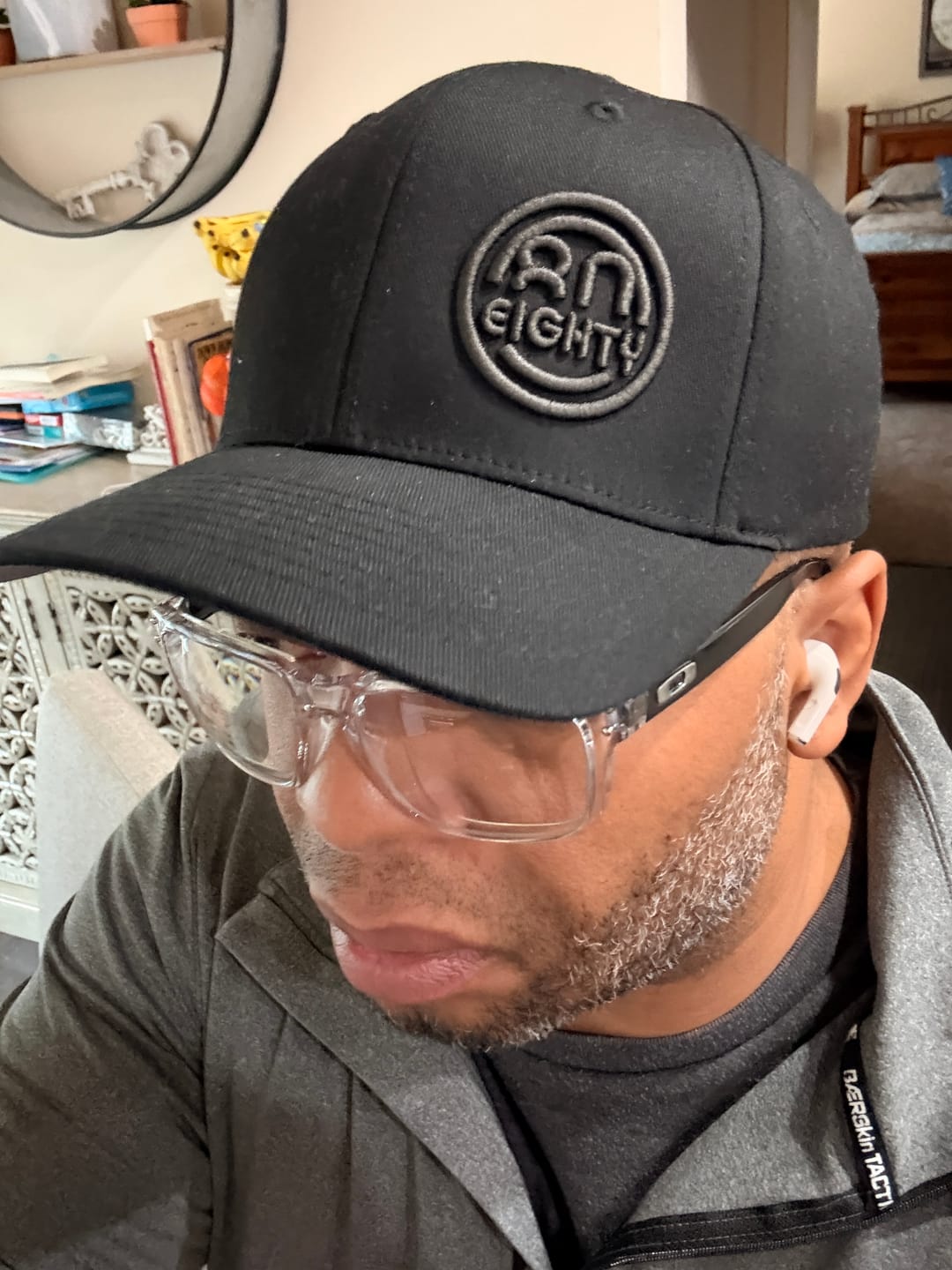 Customer photo review of 80Eighty® Black 3D Fitted Hat