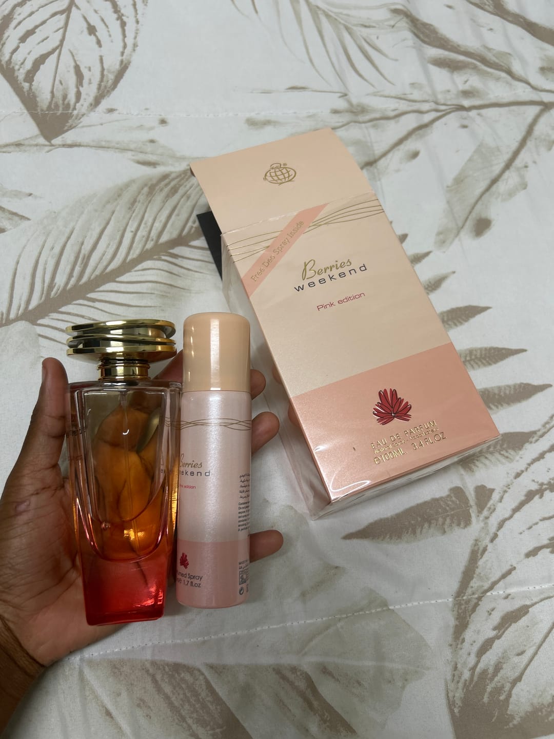 Customer photo review of Berries Weekend pink edition 100ml