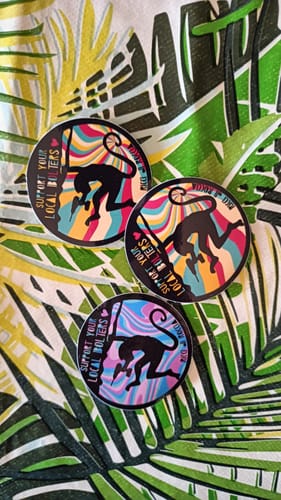 Customer photo review of Sticker Vinile Classico