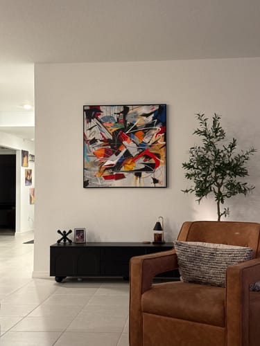 Customer review photo for Abstract Graffiti Art #GA026