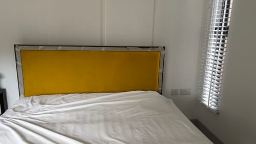 Customer photo review of Fabric Paint -- Mustard Yellow