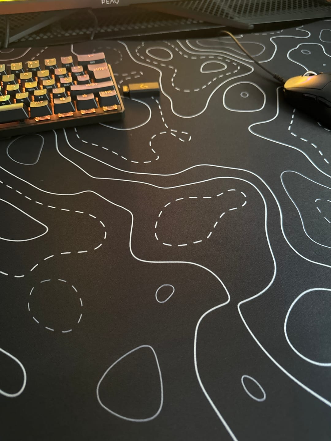 Customer photo review of LIQUID ─ SPEED ǀ GAMING MOUSEPAD