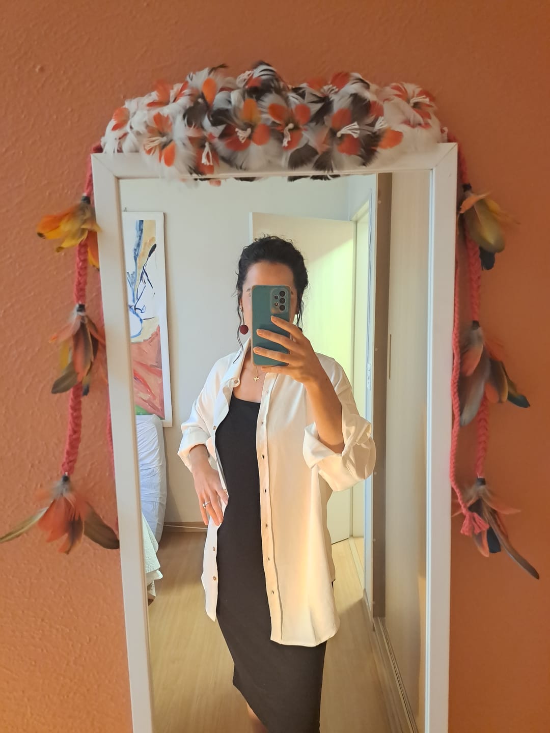 Customer photo review of Camisa Cupuaçu Off White