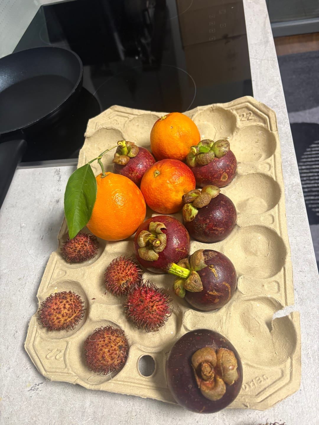 Customer photo review of Mangostan Aktionsbox % 1,25kg