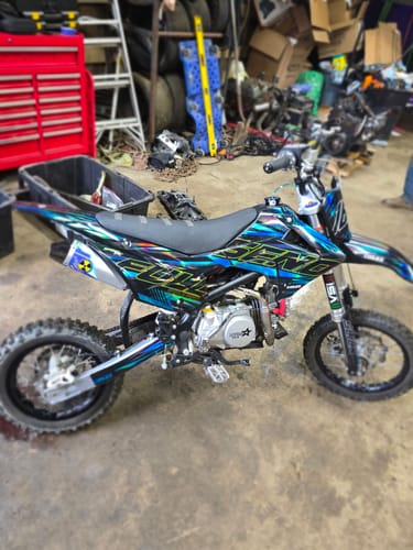 Customer photo review of THUNDERSTORM - GRAPHICS KIT