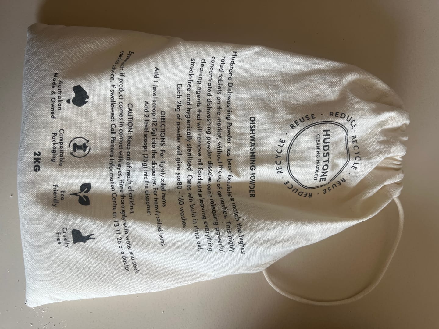 Customer photo review of Dishwashing Powder