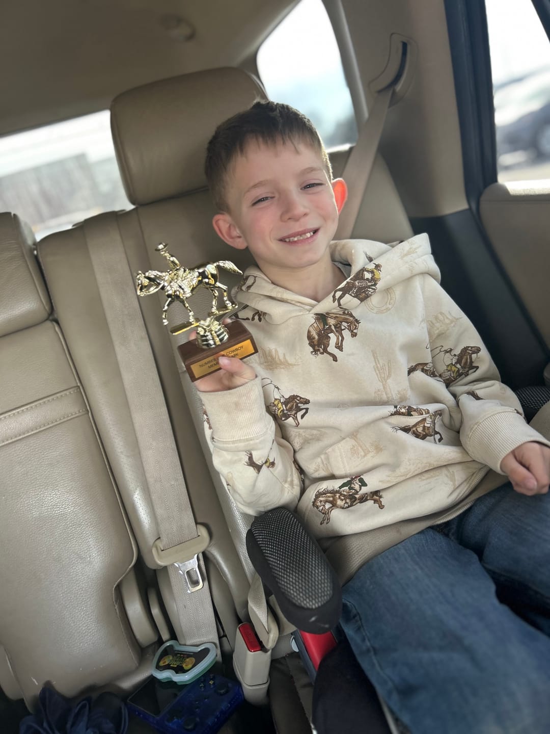 Customer photo review of custom trophy