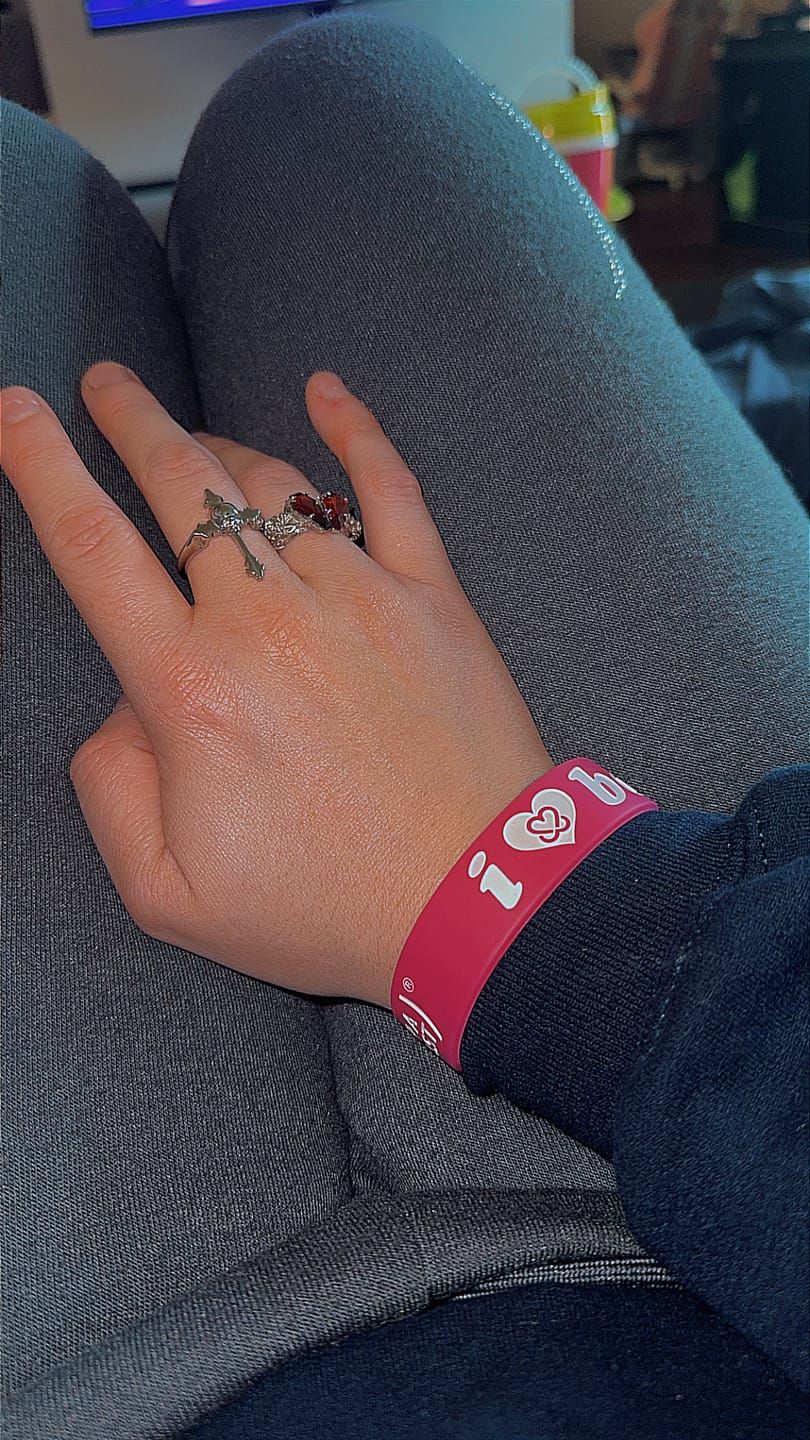 Customer photo review of DOWN YOUR THROAT RING
