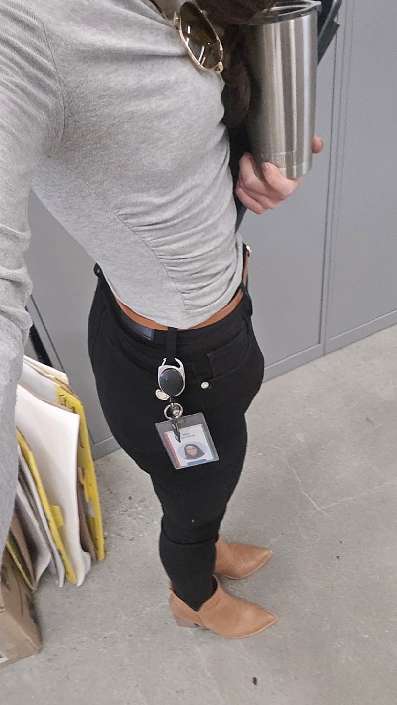 Customer photo review of Kayros High-Waisted Skinny Jean