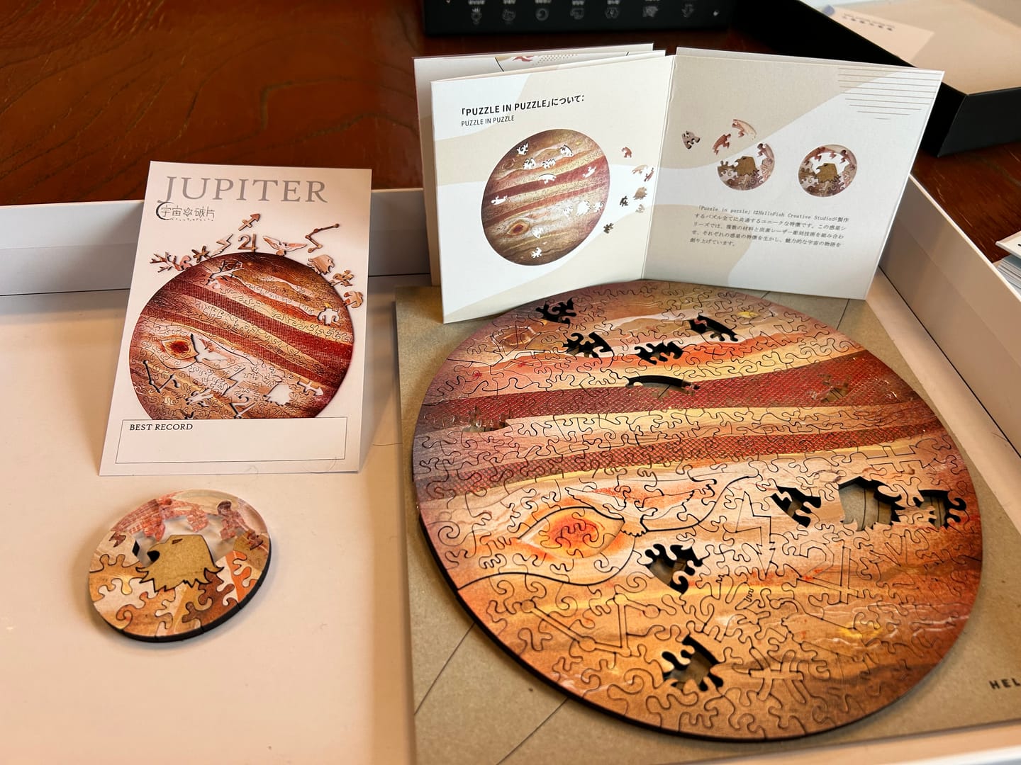 Customer photo review of 宇宙の破片 JUPITER 木星と専用フレームセット【1月入庫分予約】