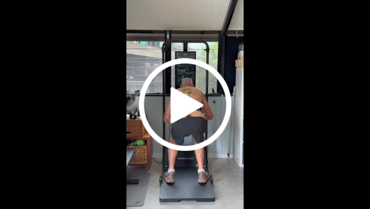 Customer video review of Squat Belt