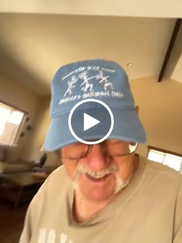 Customer video review of Stay Wild Dad Hat