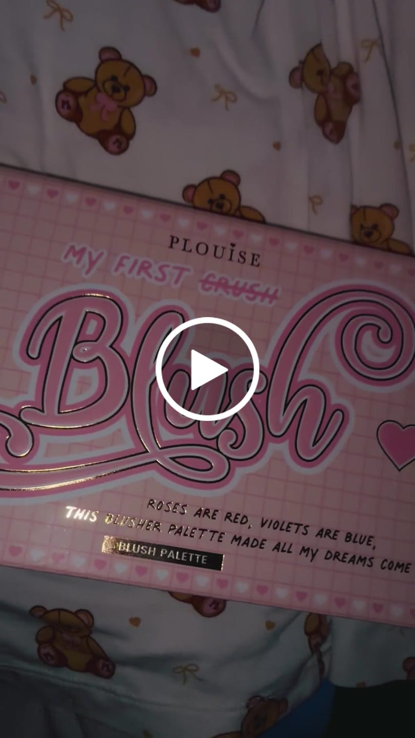 Customer video review of P.Louise My First Blush Palette