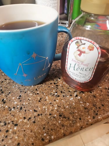 Customer photo review of A Holiday Favorite: SnowBall Honey ⛄️