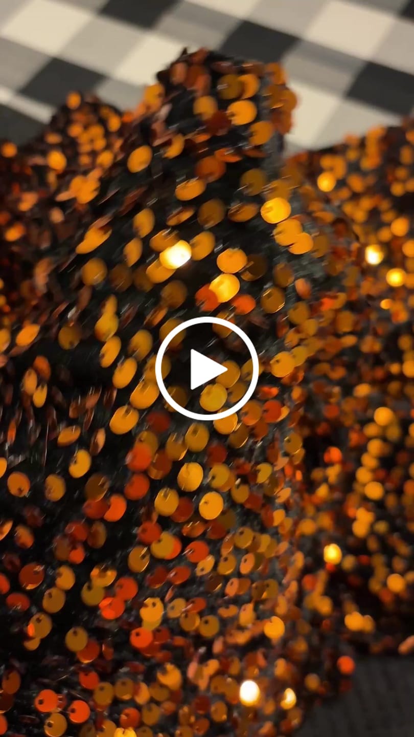 Customer video review of Sequin on Velvet