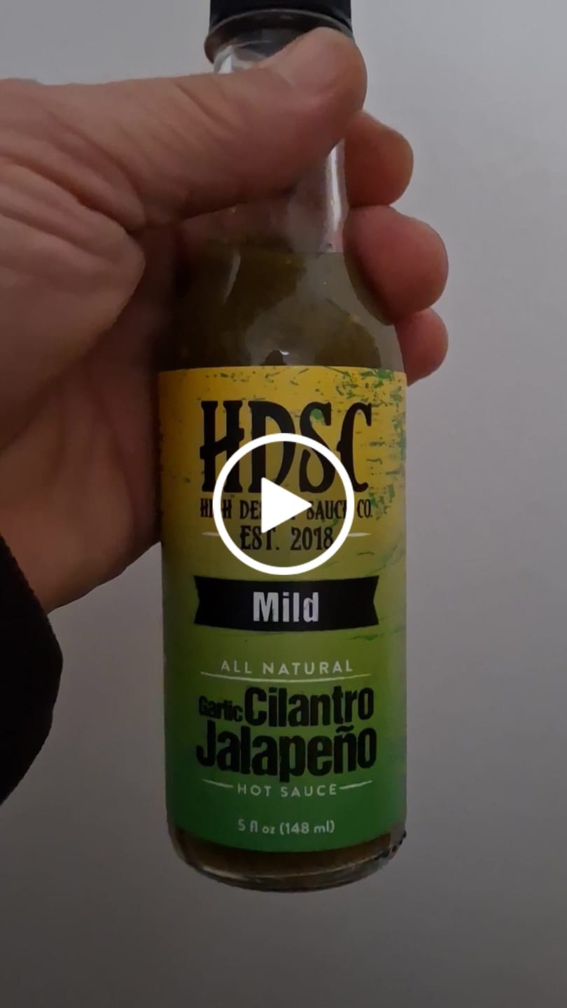 Customer video review of Garlic Cilantro Jalapeno