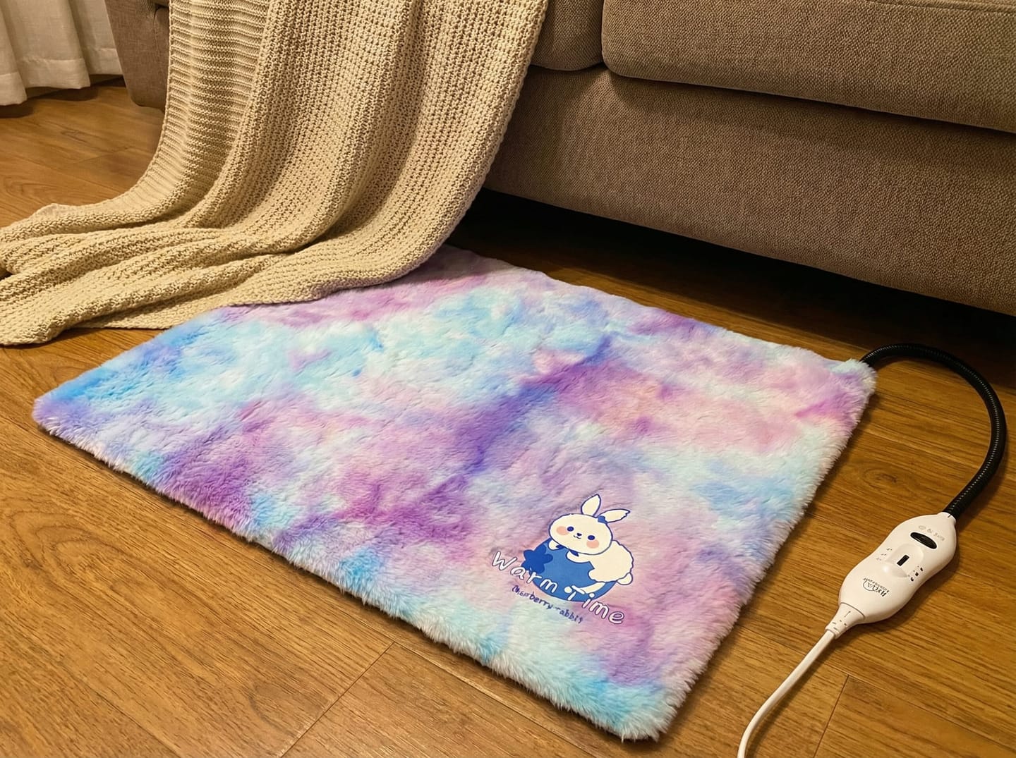 Customer photo review of HeatHaven Plush Thermal Pad™ – The Ultimate Comfort Solution