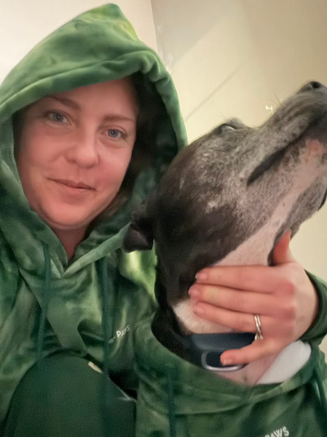 Customer photo review of Velvet Human Hoodies
