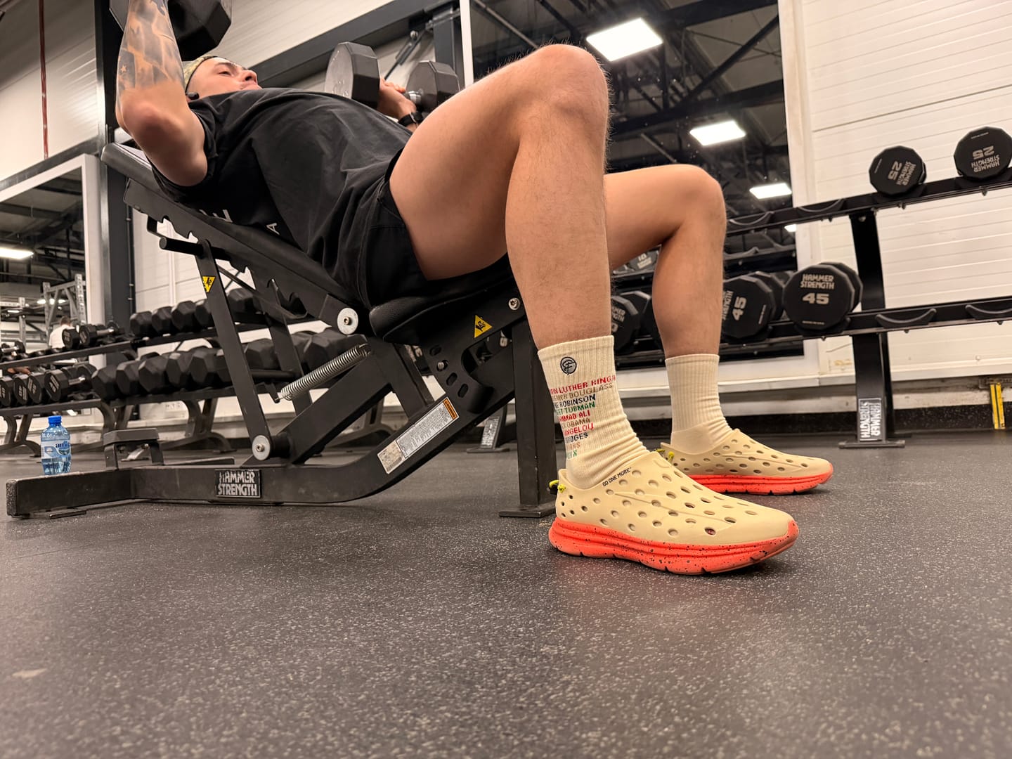Customer photo review of Socks of the Month Subscription